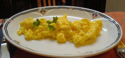 Perfect Scrambled Eggs (small portion) at Paskin's Town House, Brighton